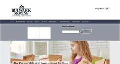 Desktop Screenshot of bulwarkmoving.com